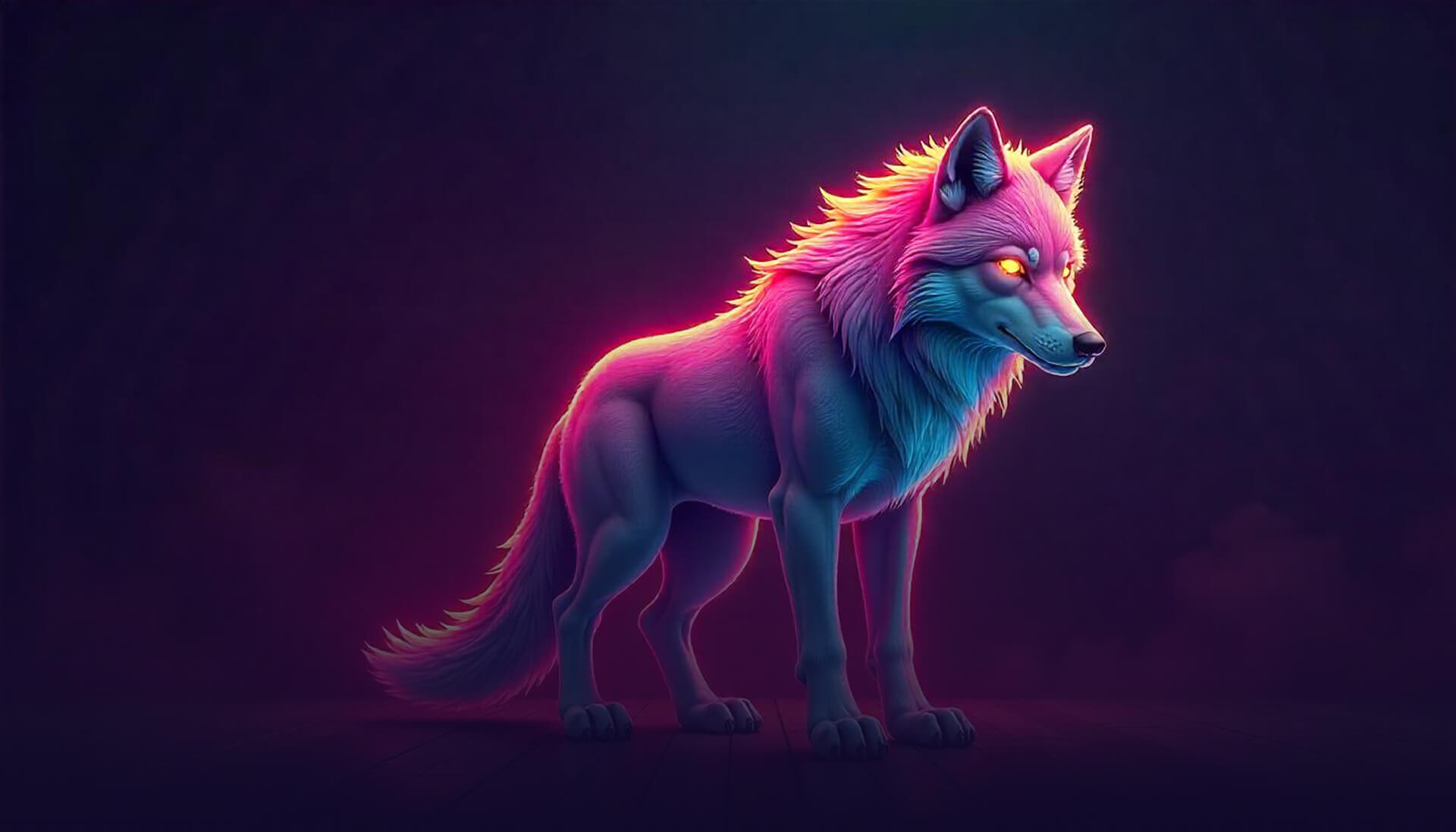 Vegas Wolf Mascot