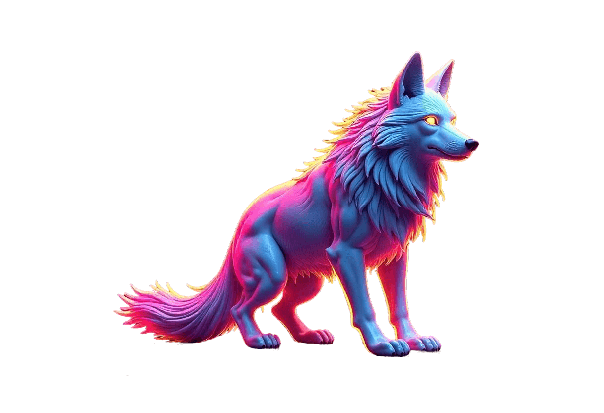 Casino Wolf Character